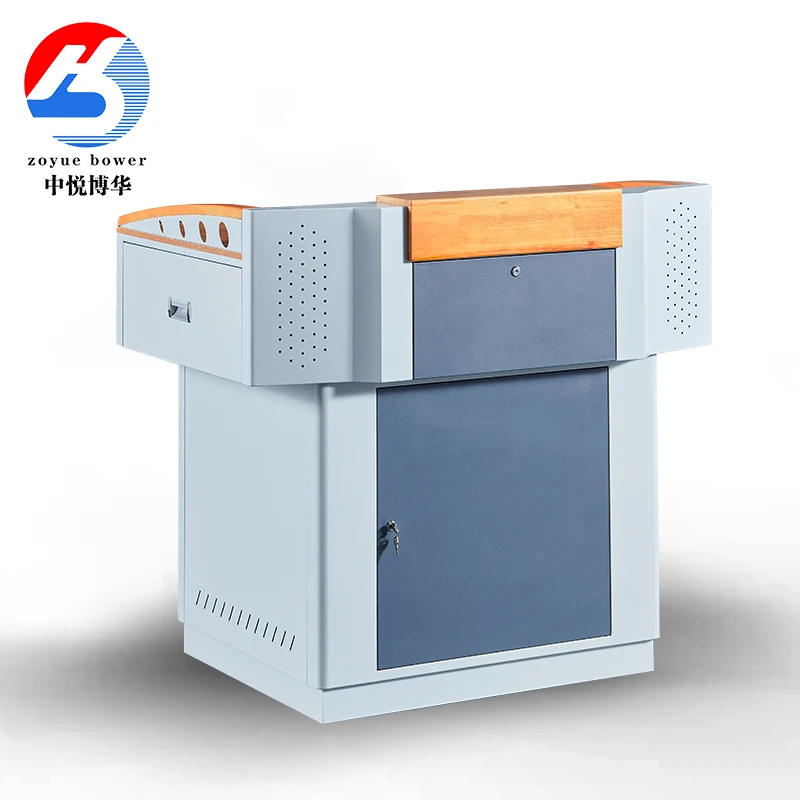 Classroom Teacher Digital Podium Multimedia Platform Class Smart Lectern Teaching Equipment