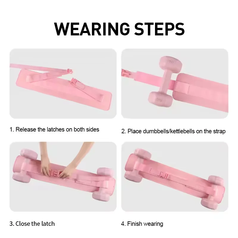 Exercise Hip Thrust Belt Neoprene Gym Fitness Wear Training Adjustable Neoprene Hip Thrust Belt