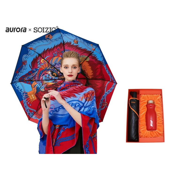 
2021 new product ideas wholesale unique products in latest gadgets women Silk scarf gifts sets for mothers day gifts set 