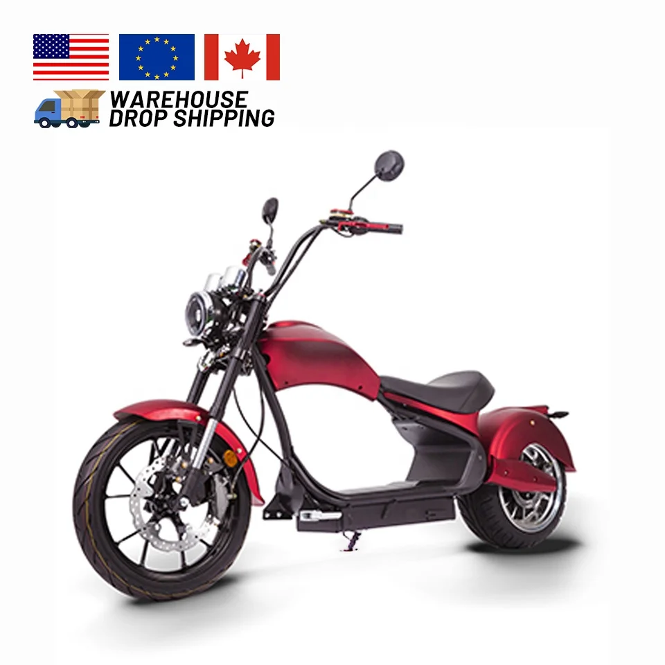 Новый Citycoco 3000 Вт Электрические Скутеры Мопед мотоциклы 4000 e chopper взрослые 17-дюймовые шины