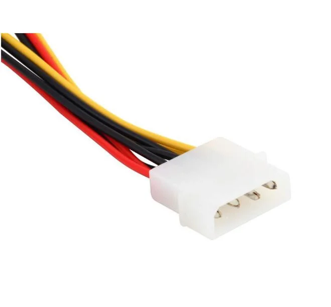 WENJUN 4pin IDE/SATA Molex Мужской до 3 Serial ATA 3x SATA 15-полый штифт БП разветвитель питания адаптер Жесткий диск