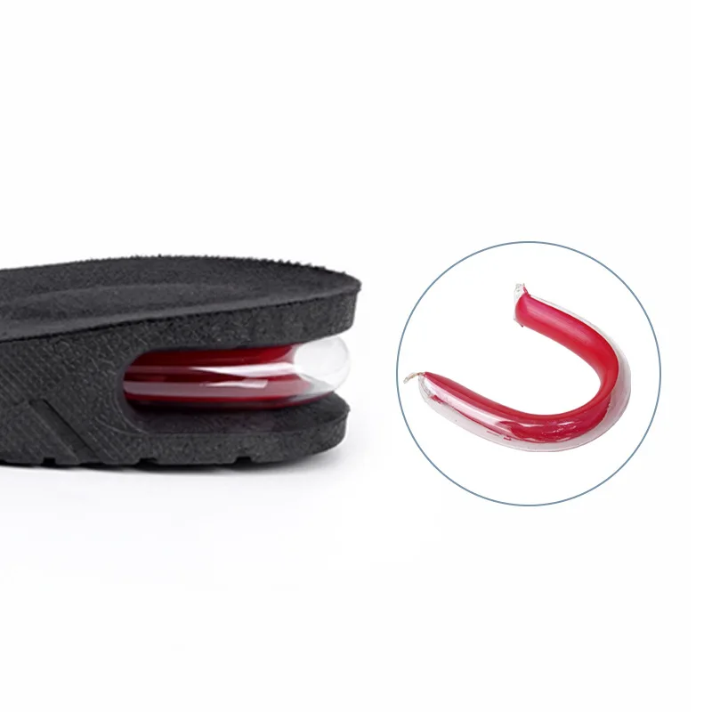 3-9cm Unisex Comfort Breathable Support Taller Shoe Insoles Heel Cushion Adjustable Height Increase Insoles for Men and Women