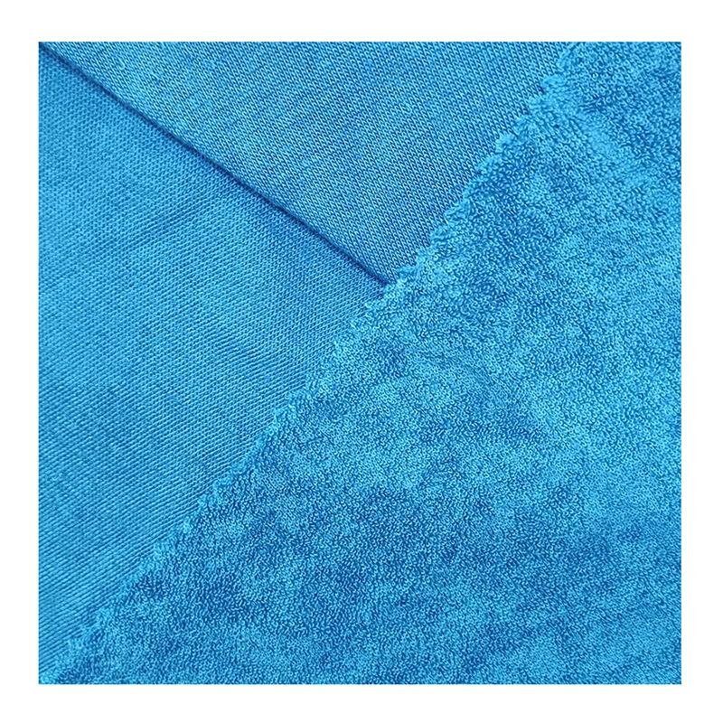 Custom liberty Towel Fabric 100% cotton  knit fabric Super Soft Wholesale