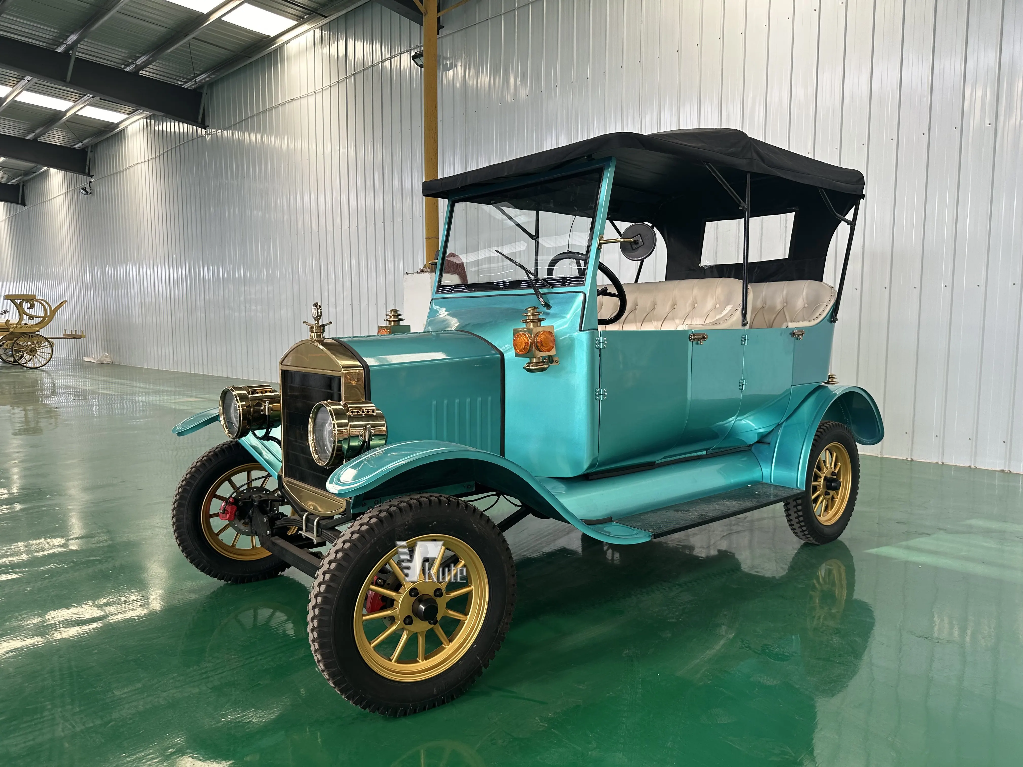 Классический автомобиль качественный винтажный автомобиль/4-местный старинный ретро-автомобиль для продажи/классический черный