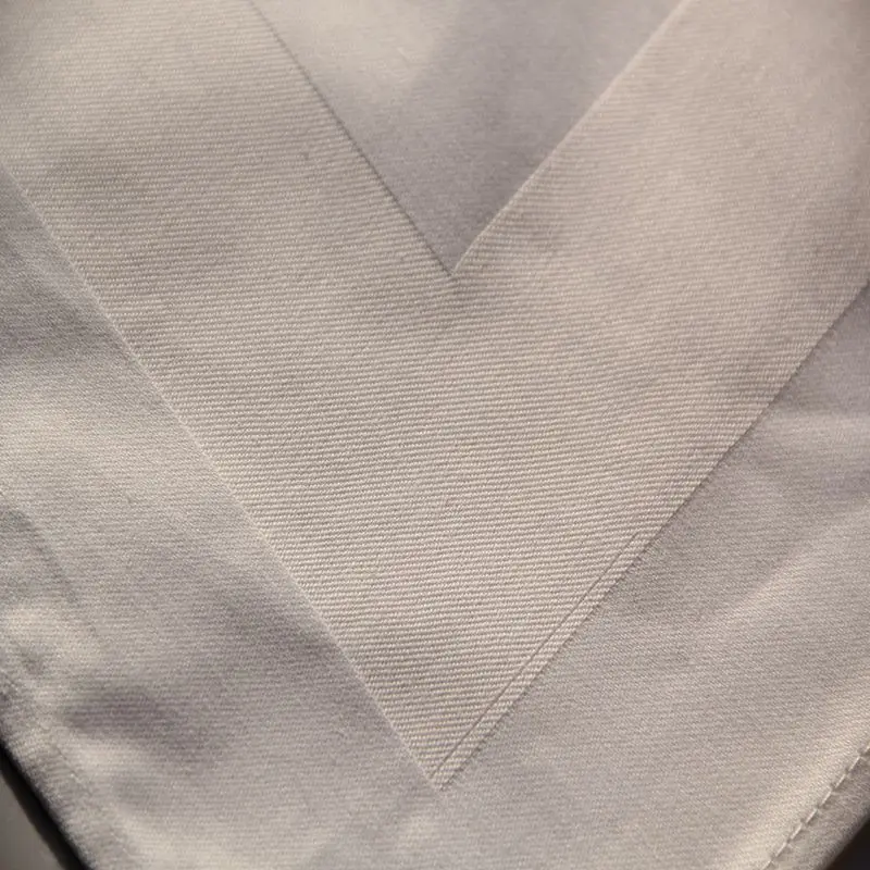 Hotel royal blue cotton satin band table napkin for dinner