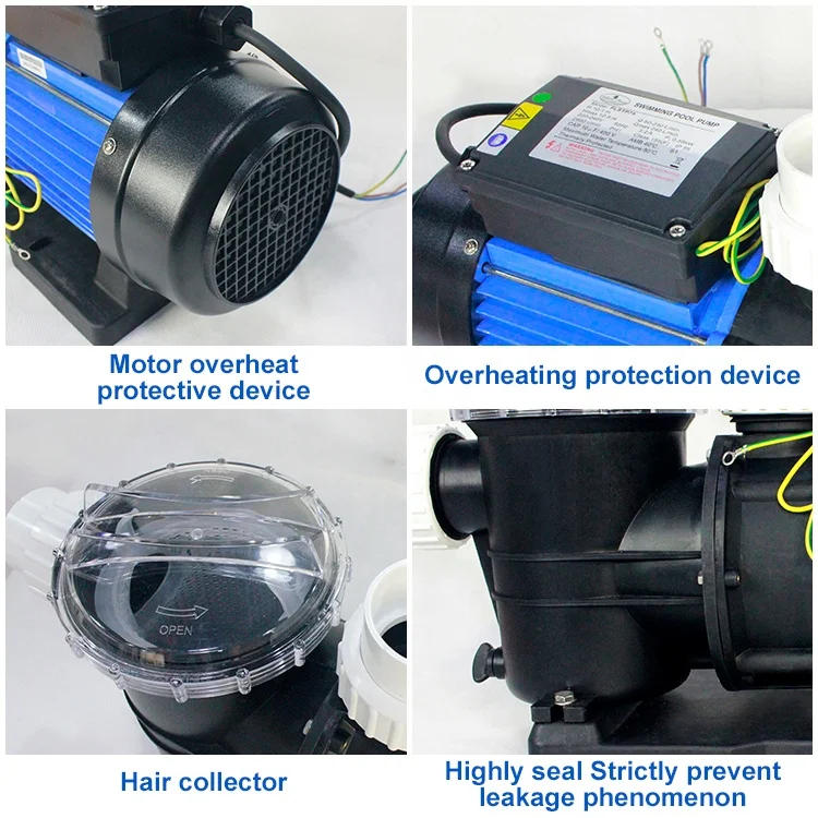 Fenlin 110V 220V 380V 50Hz 60Hz 0.35hp-3hp electric swimming pool circulating water pump