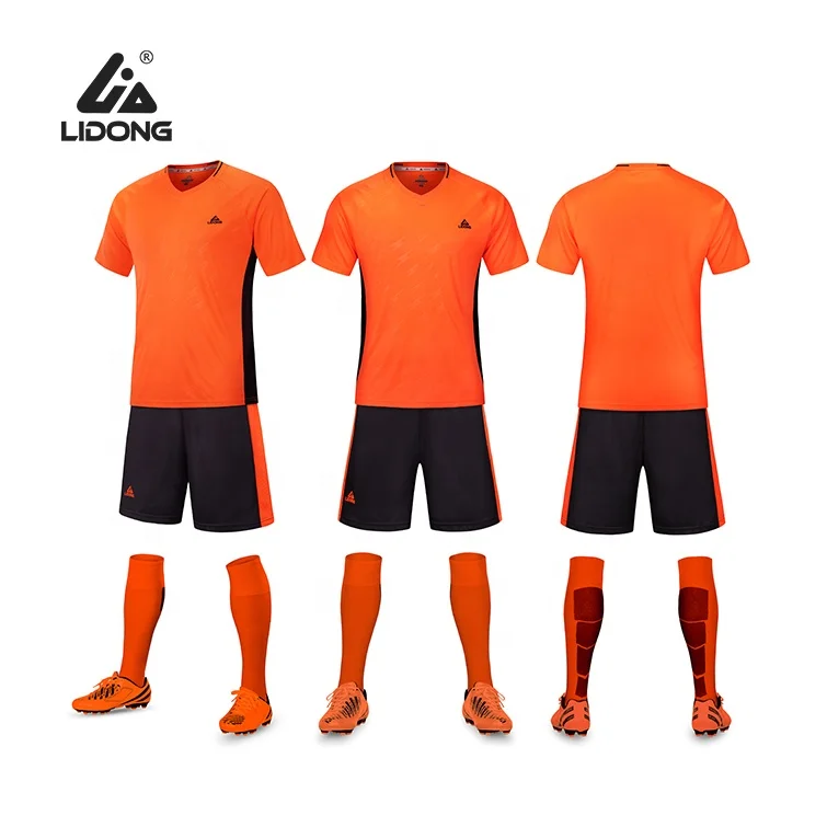 
Customized Design Sublimation Jerseys Soccer And Football Shirt Set 
