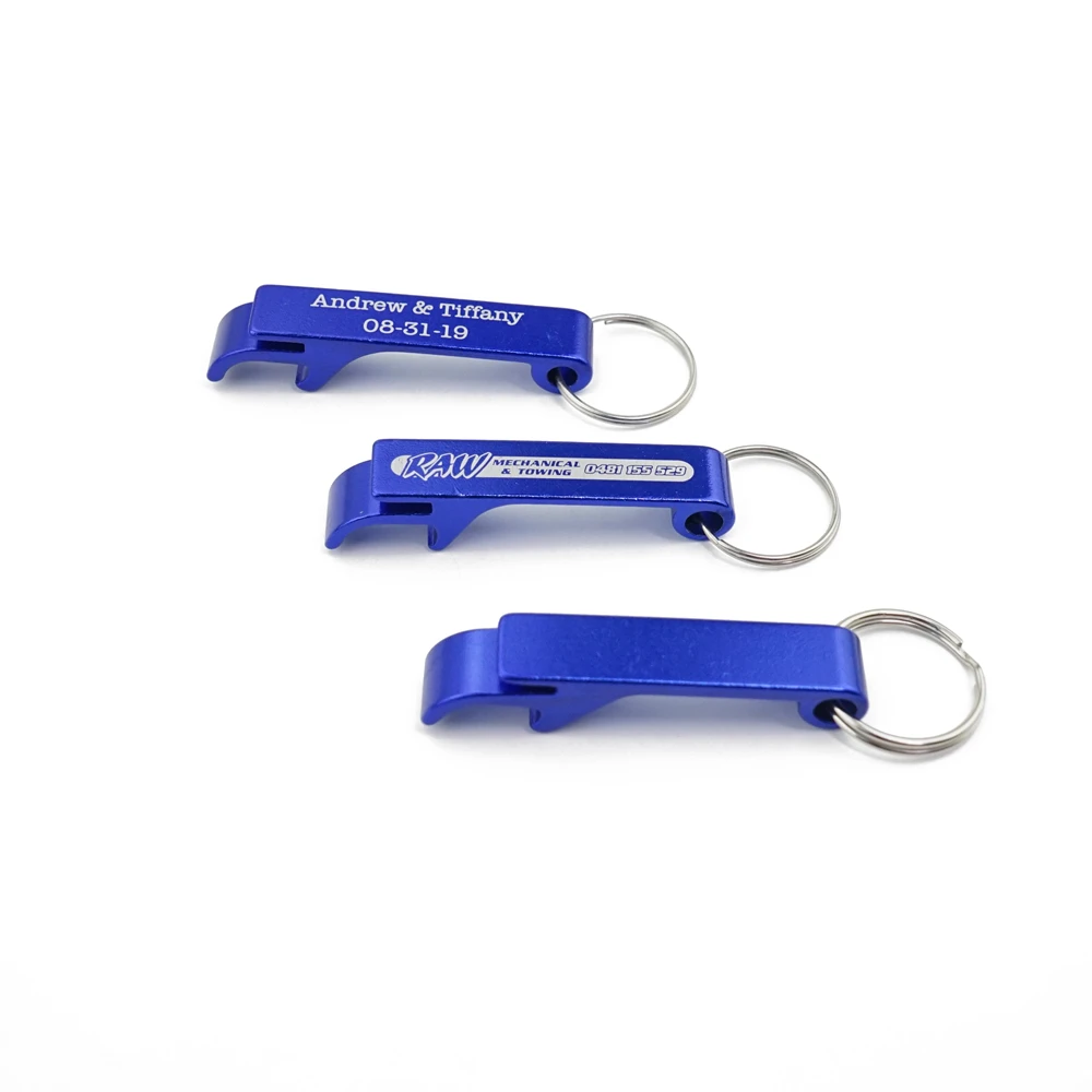 Custom Creative Metal Bottle Opener Printed Your Logo Keychain Bottle Opener Bottle Opener