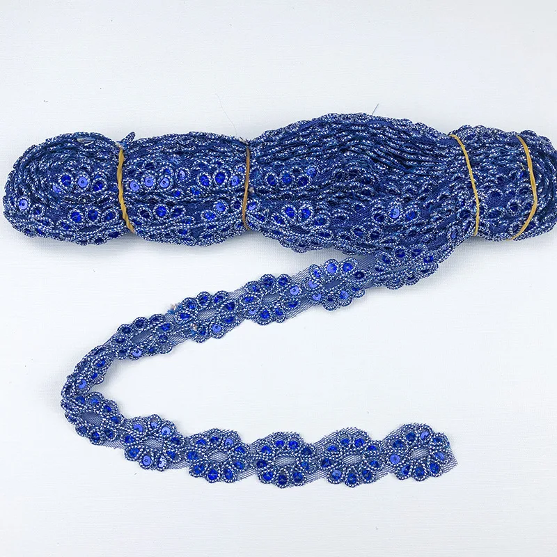 Embroidery IDY hand-made rope embroidery ancient dress Hanfu Wedding Dress Accessories Clothing accessories lace