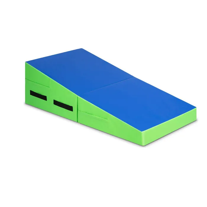Practice Exercise cheese folding  gym skill Gymnastics Tumbling Wedge Shape ramp Incline Mat