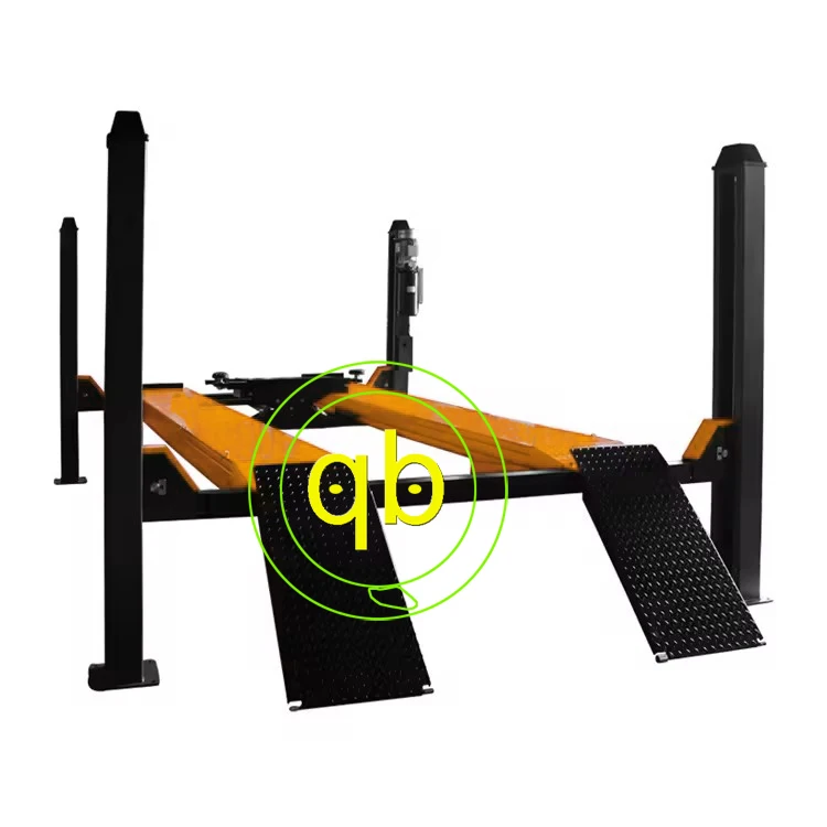 Heavy duty car parking lift tube column parking equipment car repair lift manual lock release car parking equipment