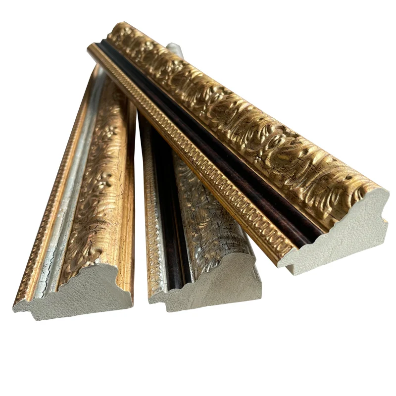 Factory Direct Sale European Decorative Lines PS  Photo Frame Moulding For Painting Picture Frame Material