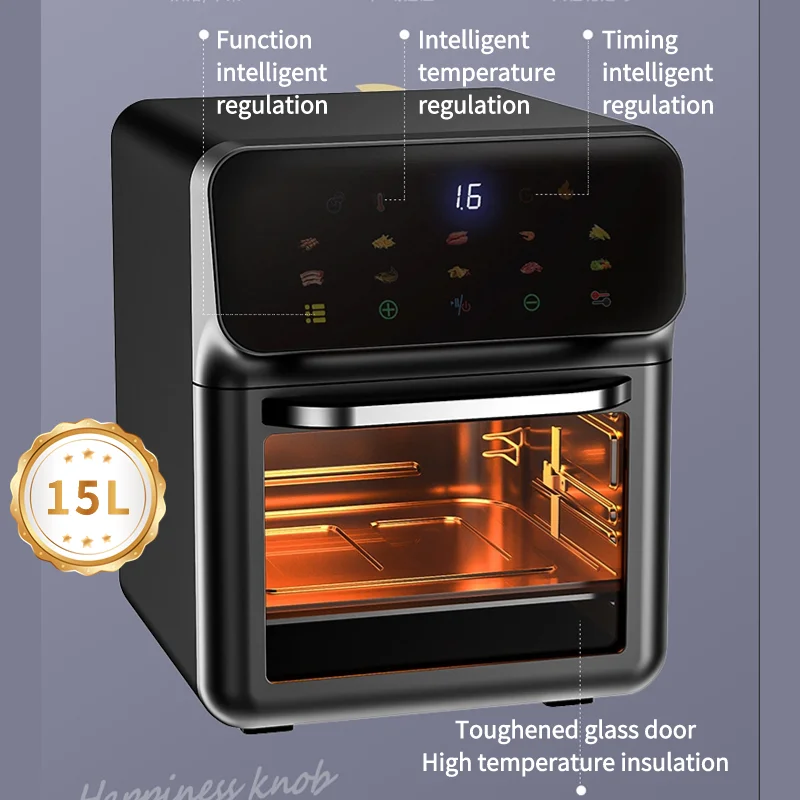 Visual 10L 15L oven Consumer Reports Best Hot Rack Without Oil as Seen as silver crest Air Fryer Without Oil freidora de aire