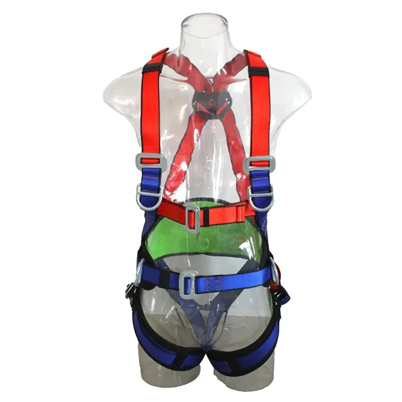 Full body adjustable strap fall protection roof safety harness for work at height full body harness