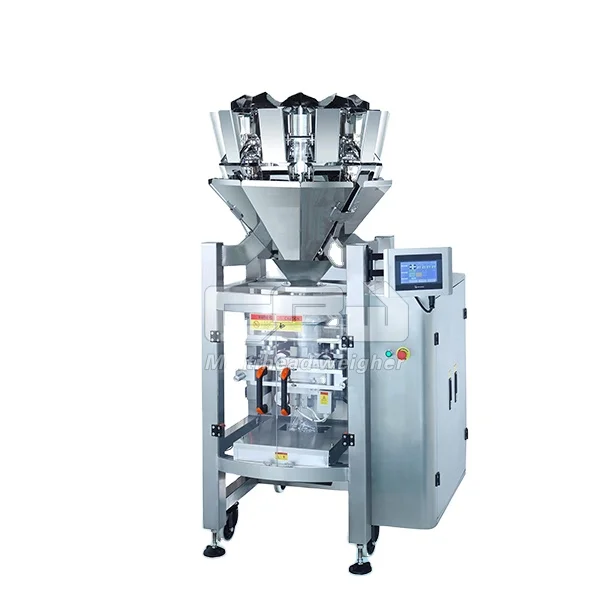 
automatic 10 head multihead weigher automatic vaccume seal packaging machine 