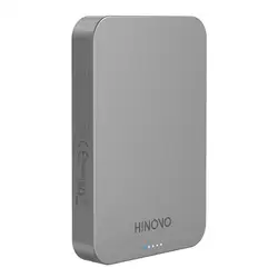 HINOVO MB1-10000 Big Battery Capacity 10000mAh Slim Portable Metal Body Phone Charger Magnetic Wireless Power Bank