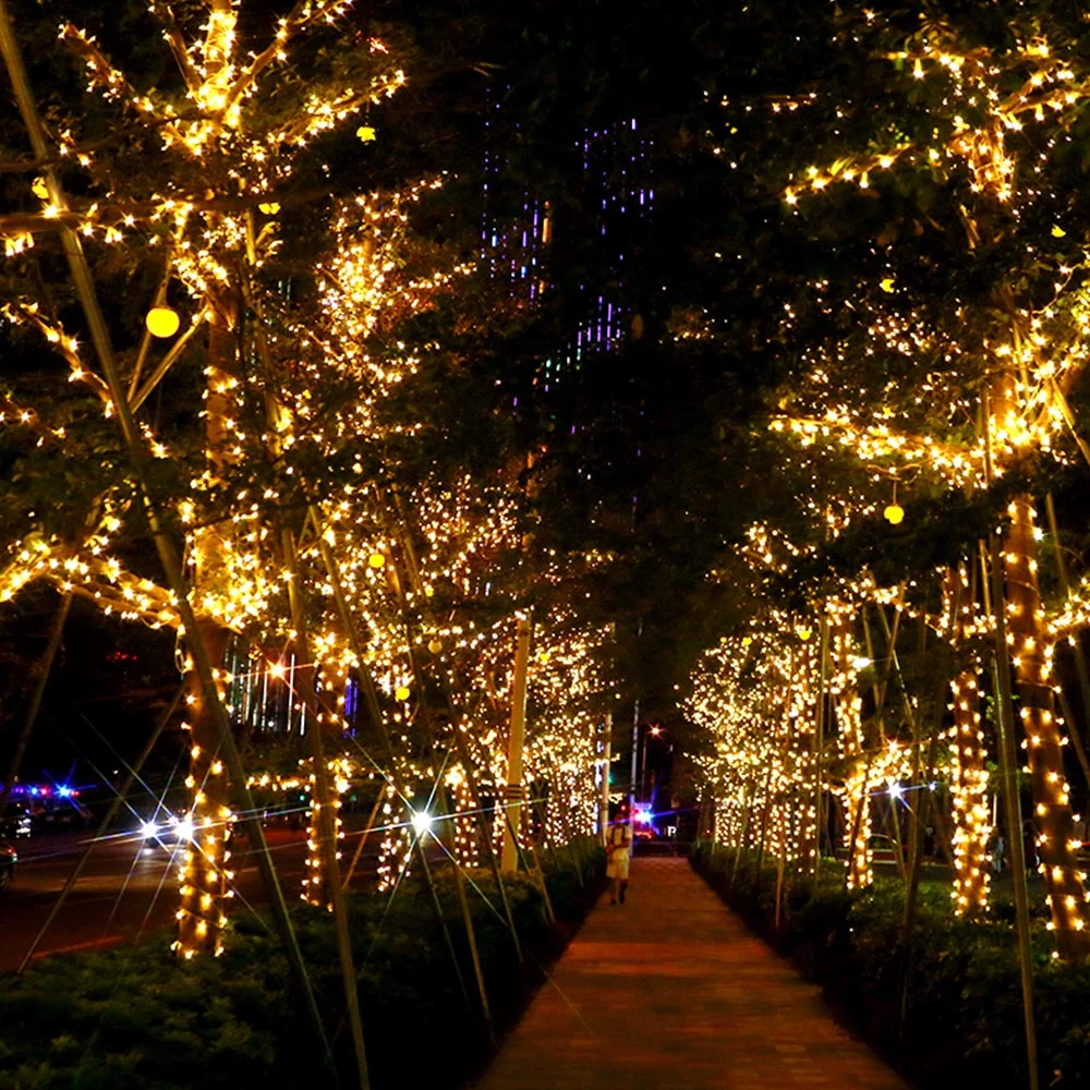 Best-selling Outdoor indoor Christmas Halloween LED light strip small bulb easy to switch on and off