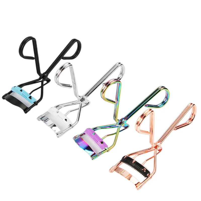 High Quality Newest Lash Curler Wholesale Eyelash Extension Tools Eyelash Curler With Comb Pink