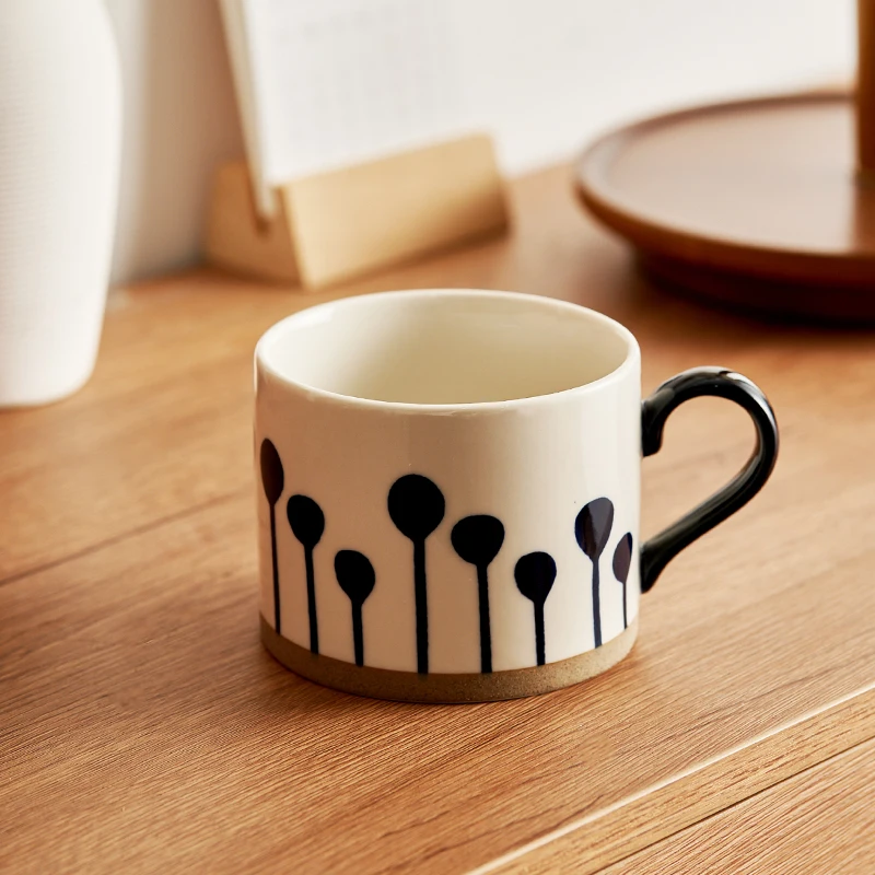 Hot Selling Nordic Ins 450ML Creative Coffee Tea Ceramic Mug 3319