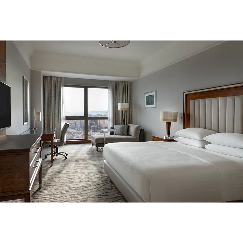 Marriott US Hotel Bedroom Sets China Factory Custom Made Hotel Project Furniture