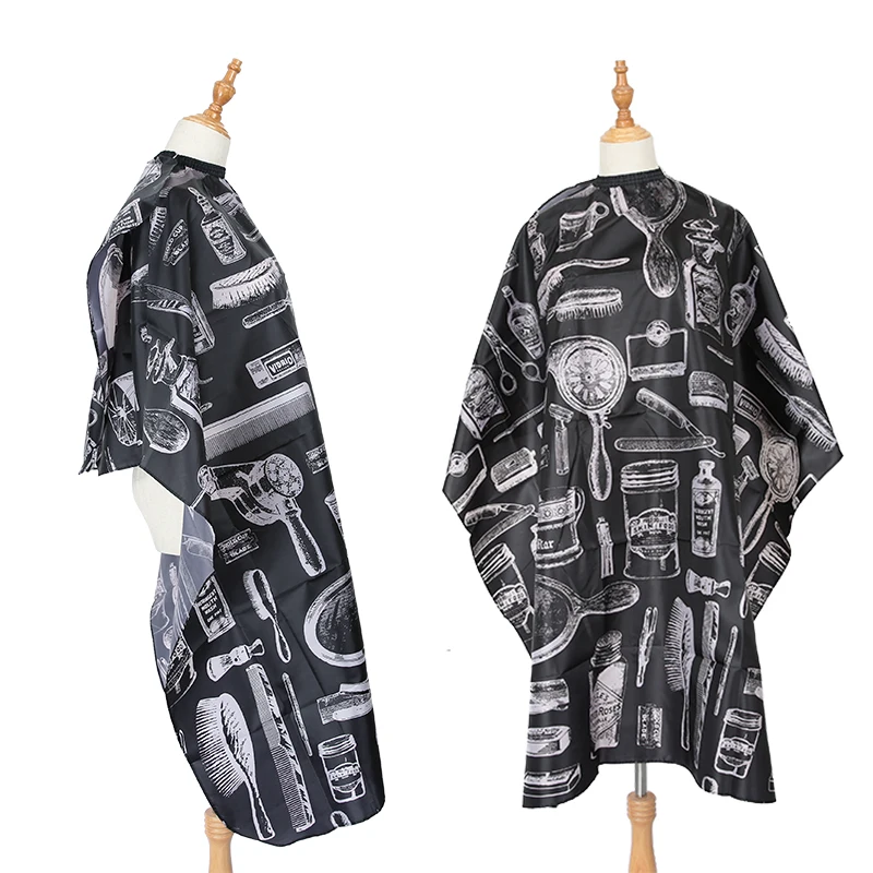 Free sample  Barber Shawl Hair cutting and dyeing care Logo customization Factory haircut apron