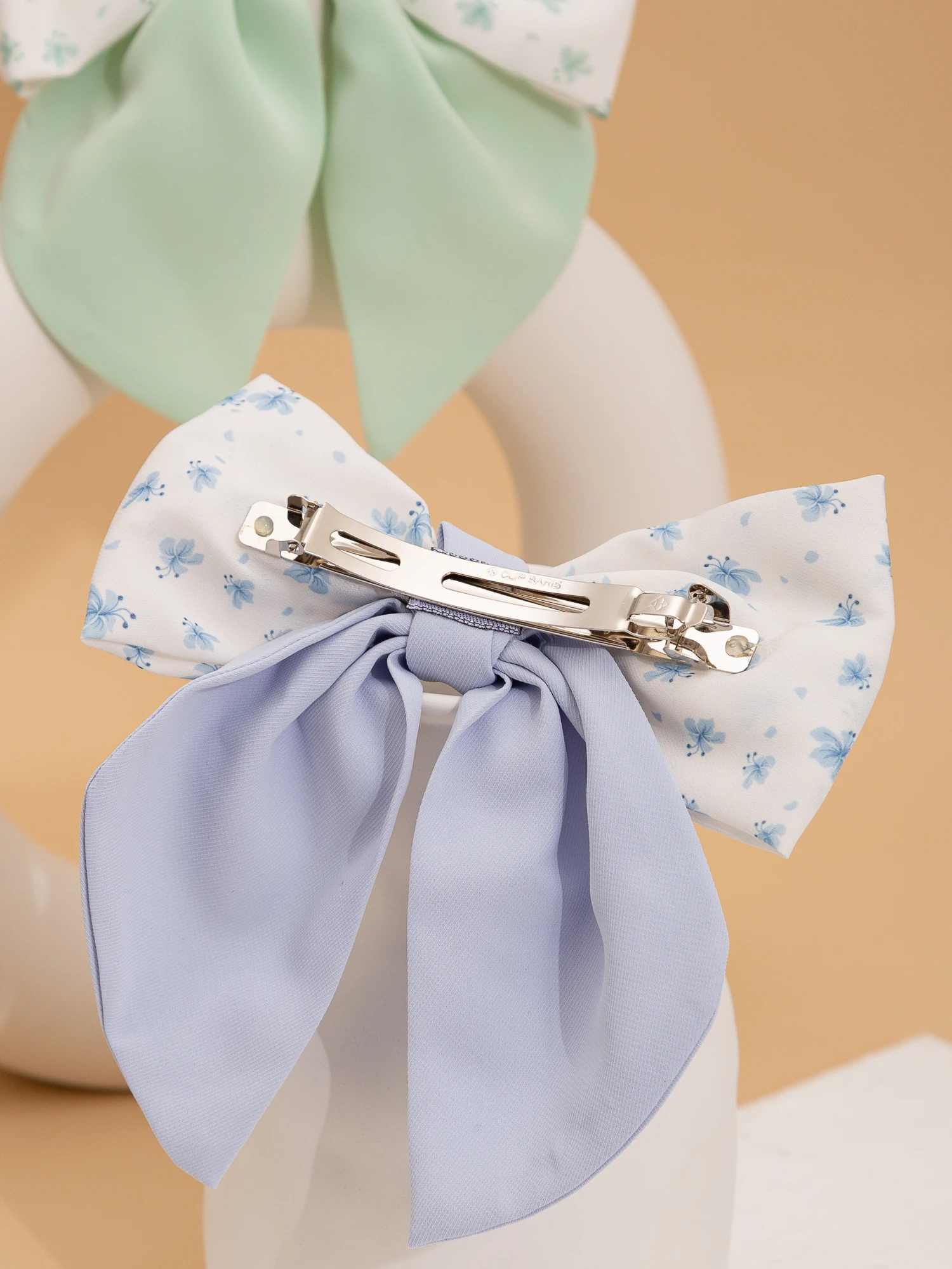 Милые женские эластичные повязки для волос двухцветная заколка с бантом модный аксессуар