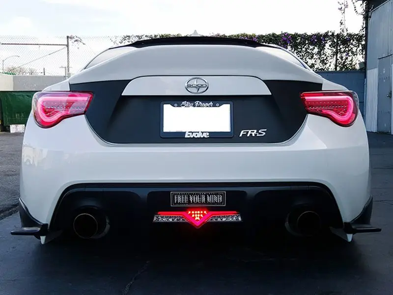 FRP  Rear Trunk Boot Wing Lip Roof Spoiler for Toyota GT86 2012 2013 2014 2015