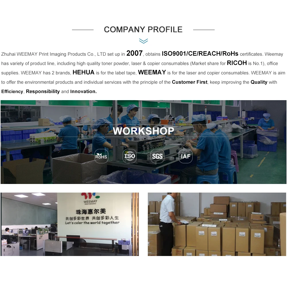 Weemay DK22214-White Continuous Length Paper Tape Dk 22214 Compatible Brother DK-22214 DK2214 Thermal Paper Roll