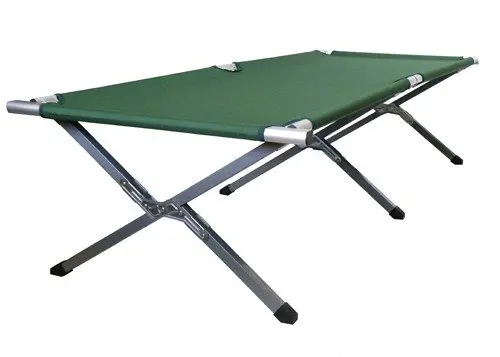 Hot Selling High Quality Ultralight Camp Stretcher Bed Folding Camping Sleep Cot