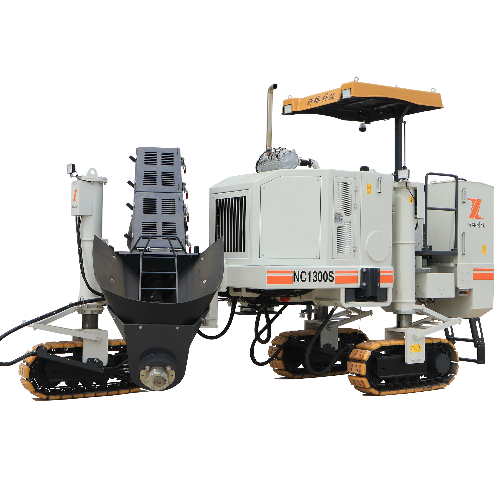 road construction equipment Slip form Paver  concrete curb and gutter machine 6 stone making machine