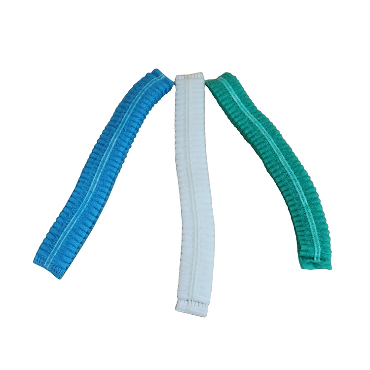 
Machine Made Non Woven Mushroom Clip Cap Surgical Cap Disposable Hair Head Cover Bouffant Caps 