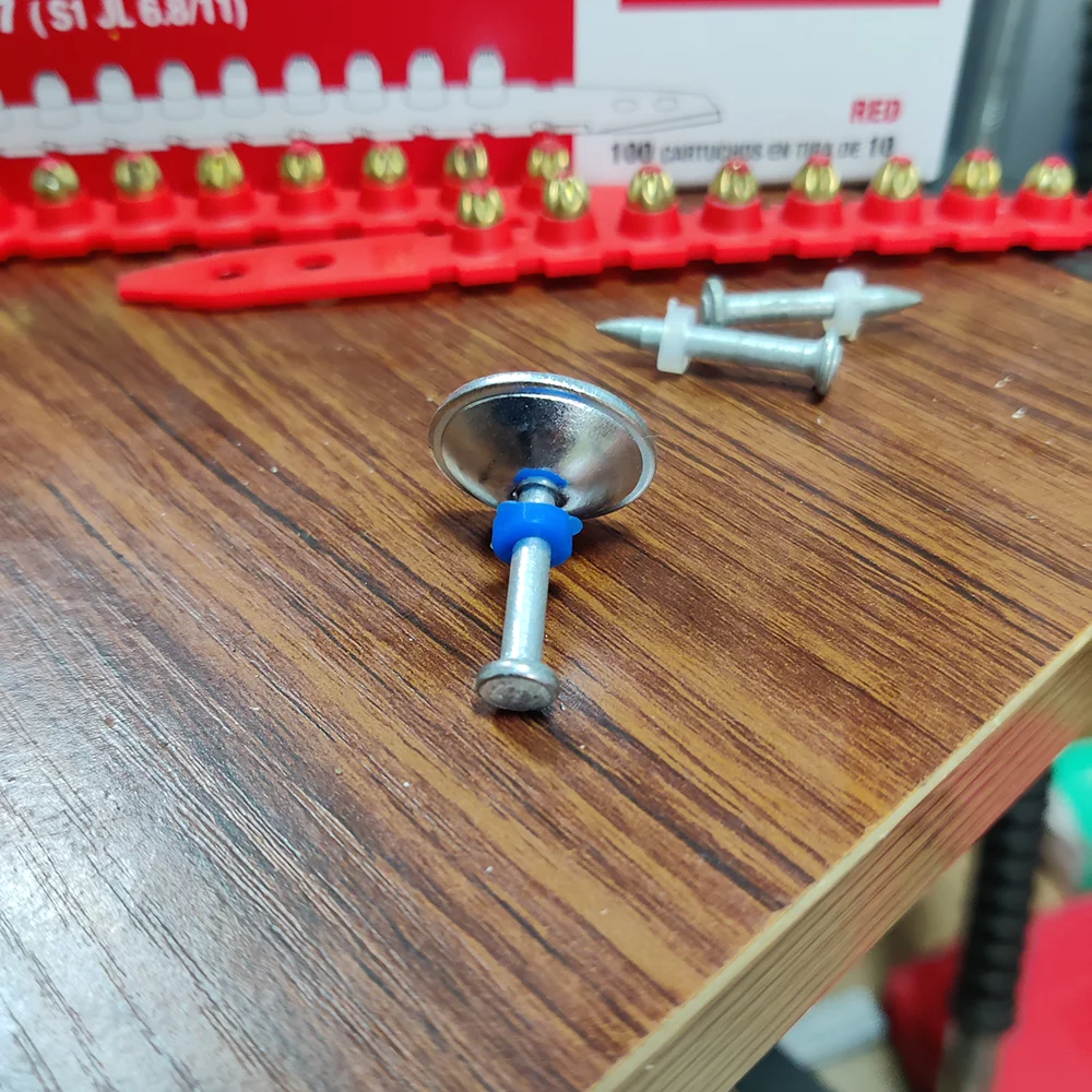 DN Drive Pin With Domed Washer for Powder Actuated Fasteners