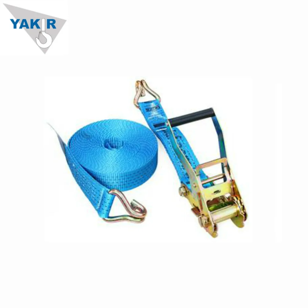 Competitive cheap price ratchet ratchet tie down lashing load strap for cargo