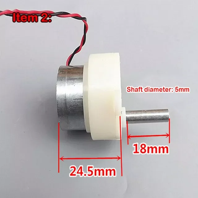 Mini 300 Series Gear Motor Dc3-9v Gearbox Speed Reducer Short Long Shaft Slow Speed Geared Motor