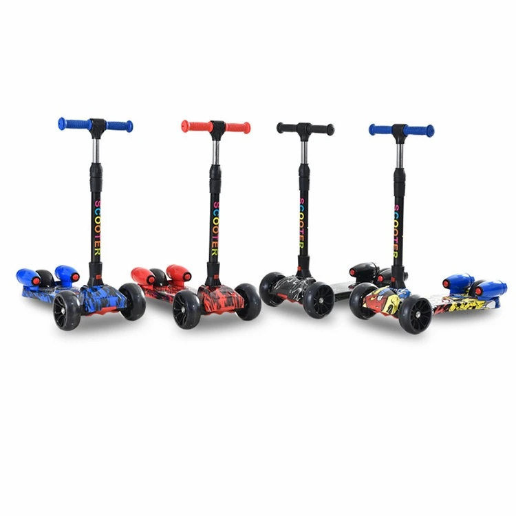 Baby Kids Toy 3 Wheel Multi Function Wholesale Cheap Foldable Electric Scooter With Music Sprayer