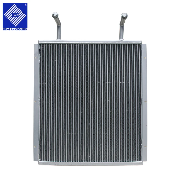 Aluminum Plate-bar hydraulic oil cooler for wheel loader