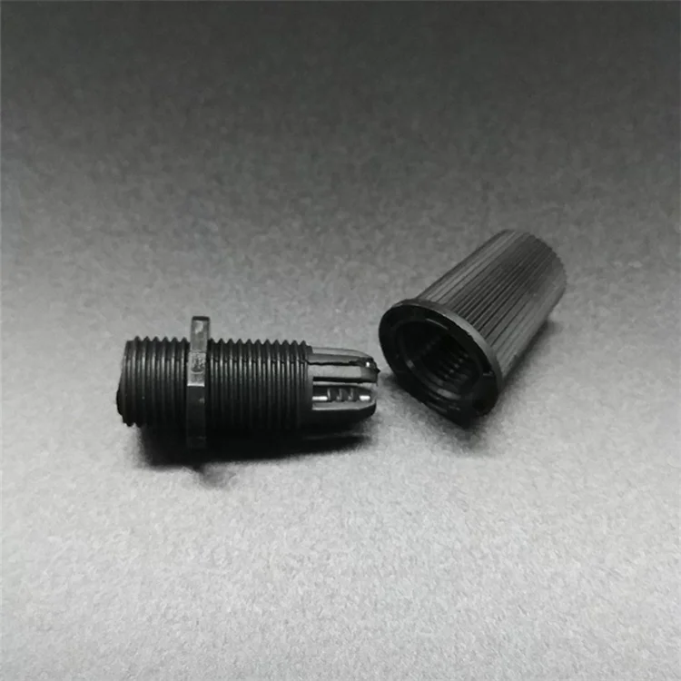 Plastic Factory Supply Strain Relief Bushing Transparent 007 Lock Wire Buckle Electrical Cord Grip