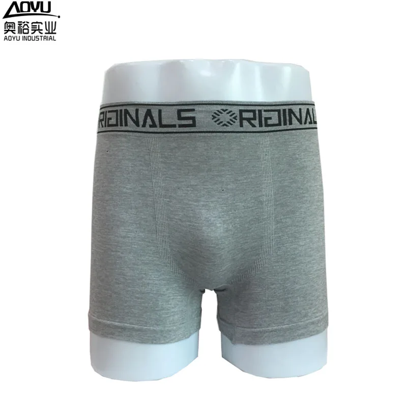 High Quality Wholesale Men Underwear Nylon Boxer Shorts Soft Breathable Men Seamless Boxers Briefs