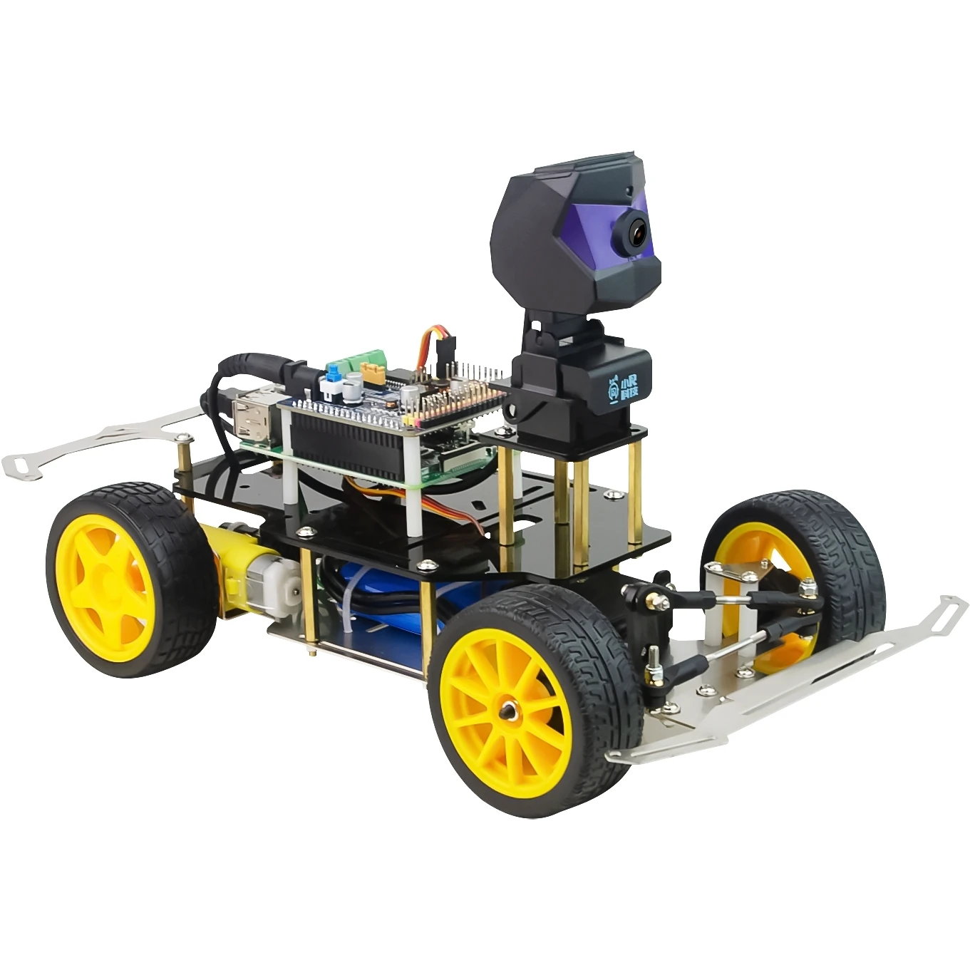 
XiaoR Geek XiaoR Geek Donkey Car Starter Kit AI Robot Open Source DIY Self-Driving Platform Using Raspberry Pi Robot Car 
