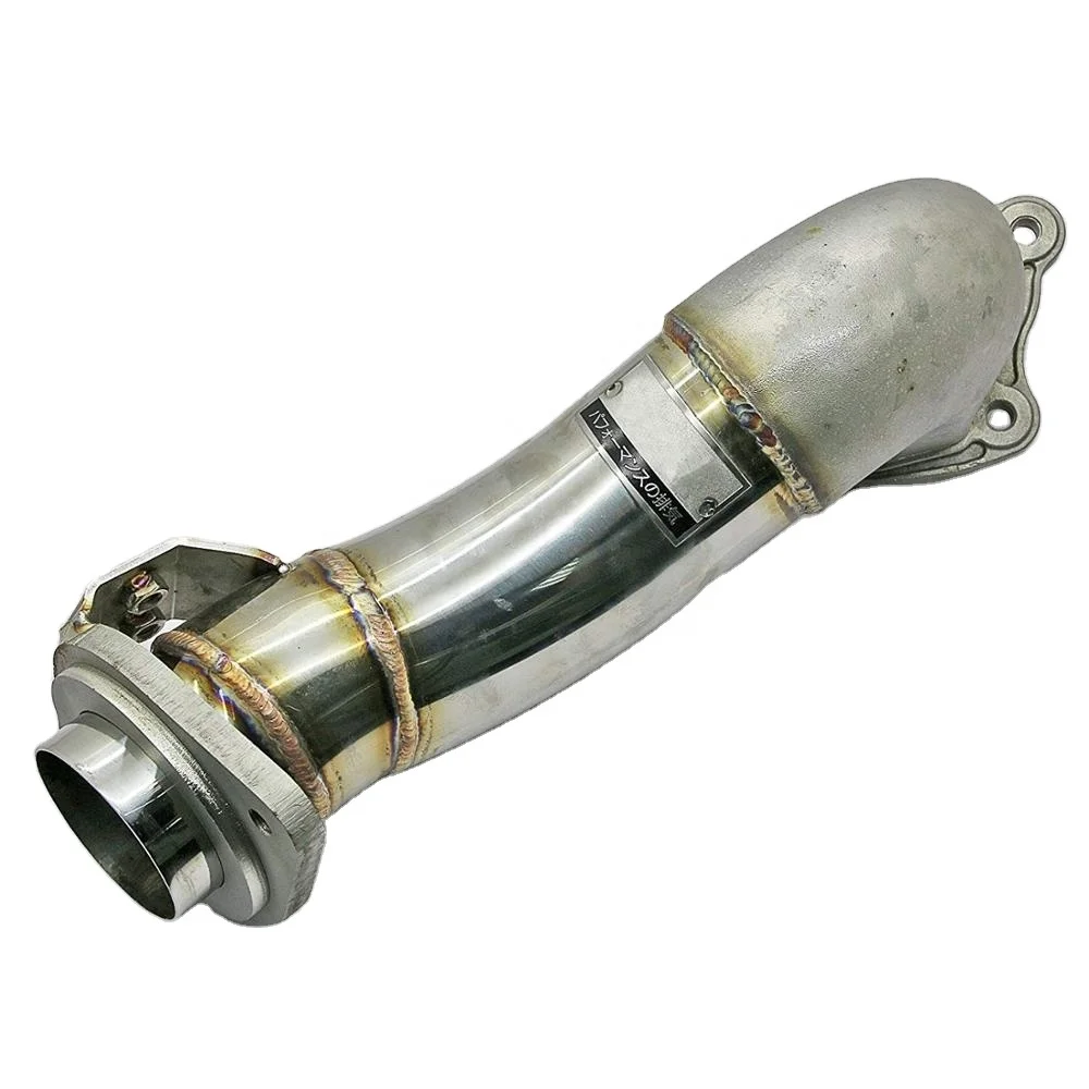  Stainless Steel Exhaust Downpipe For Toyota Hilux Vigo Fortuner 2KD Turbo