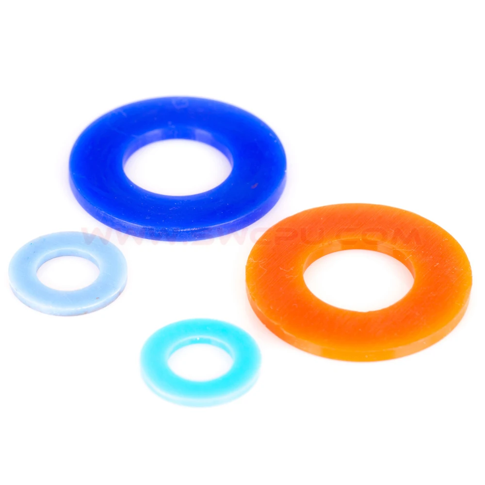 custom white high heat resistant flexible rubber washer for hose