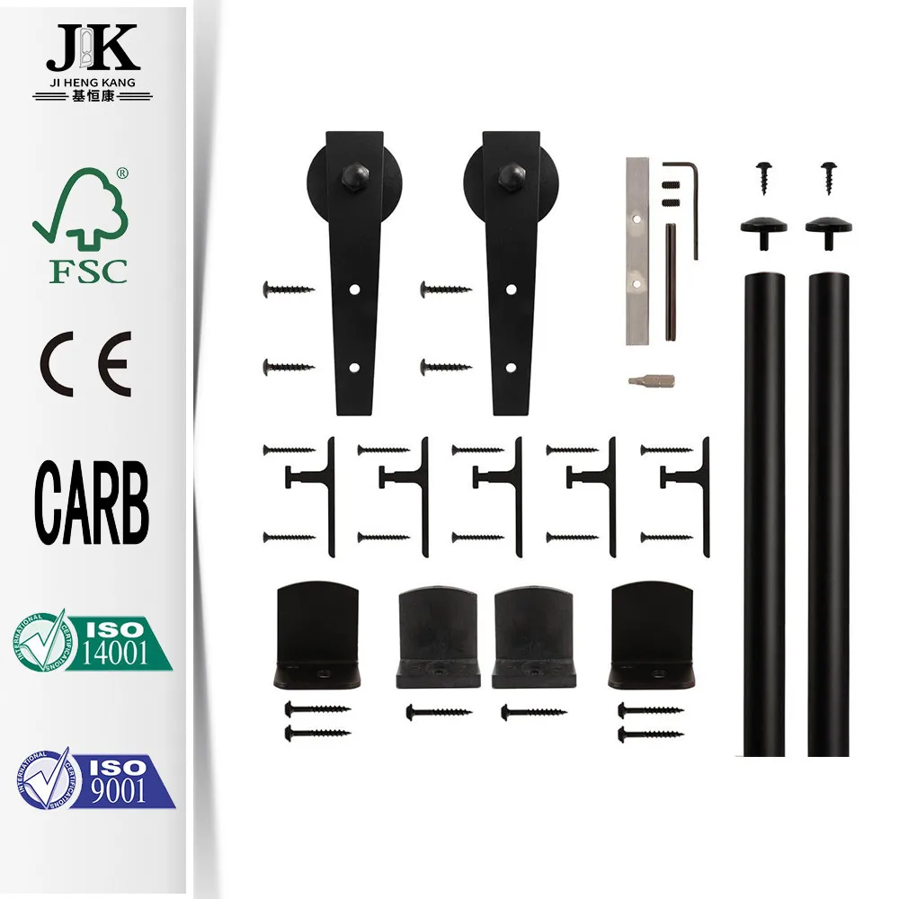 JHK-Flush-11 дверь сарая плотная из массива дерева