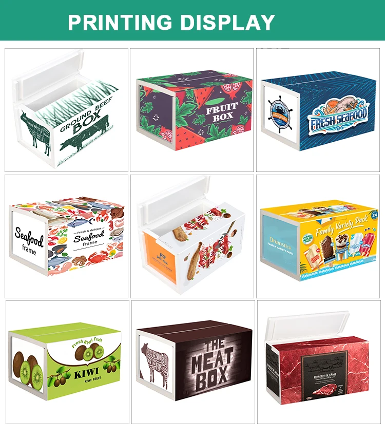 JiJiD Wholesale Custom Insulation Insulate Styrofoam Boxes Cold Shipping Packaging Box For Transporting live fish Box