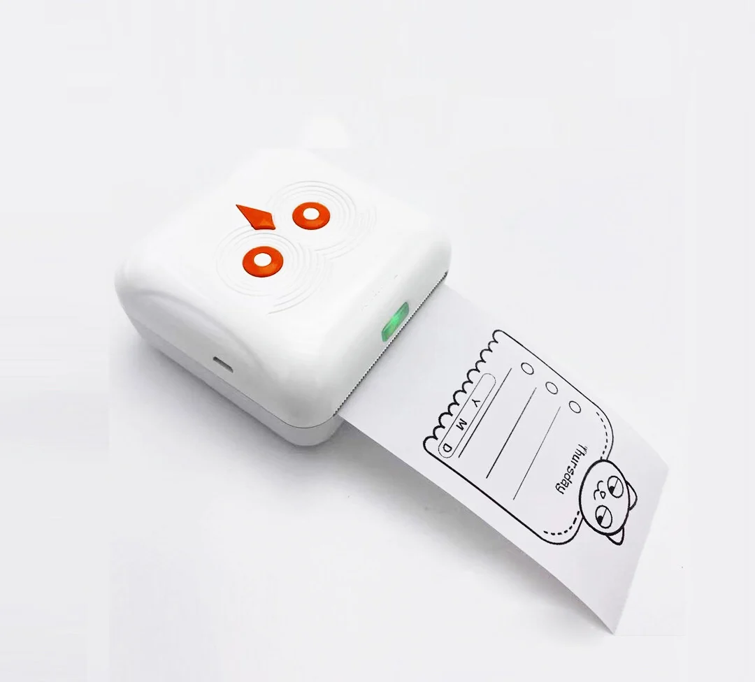 Портативный мини-фотопринтер BT 58 мм для смартфонов iOS и