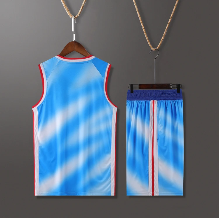 cheap reverse sublimated uniform yellow and red color basketball jersey