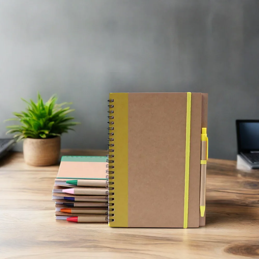 Eco Spiral Notebook Loose-leaf Paper Porous Binder