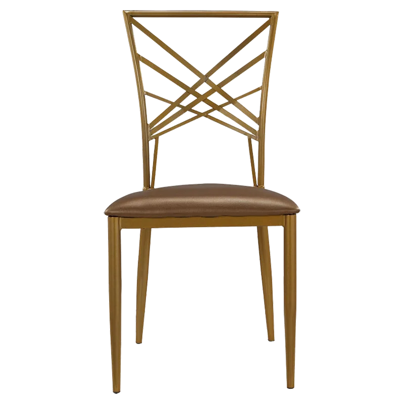 Стулья из нержавеющей стали и искусственной кожи для свадьбы, праздника, отеля