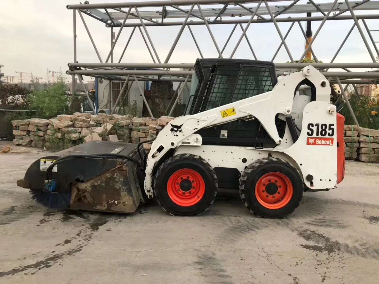 Gebruikte Bobcat Slip Stuur Loader Bobcat S185 Skid Stuur Laders Gebruikt Bobcat S160 S185