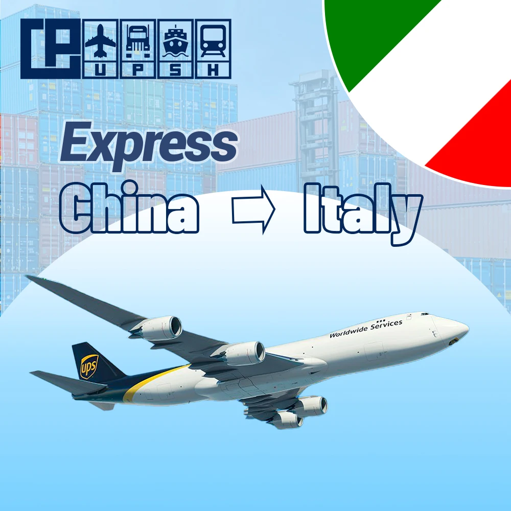 DHL EMS FedEx 4PX  post air mail International dropshipping Express from China DDP DDU Transit freight forwarder to Italy
