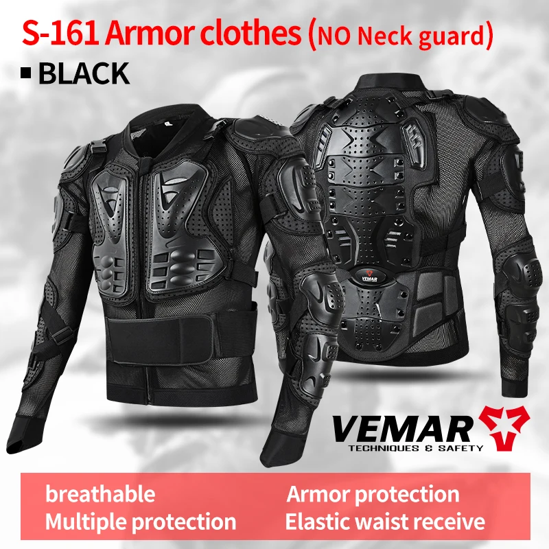 VEMAR Riding anti-fall elbow protector off-road motorcycle chest protector rider waist protector motorcycle armor